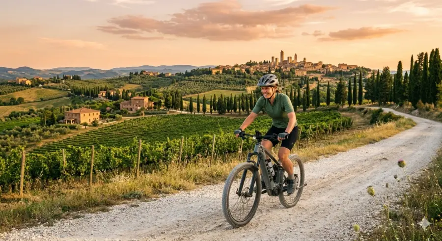 Tour in eBike in Toscana: esplorare paesaggi unici e tesori storici in modo sostenibile